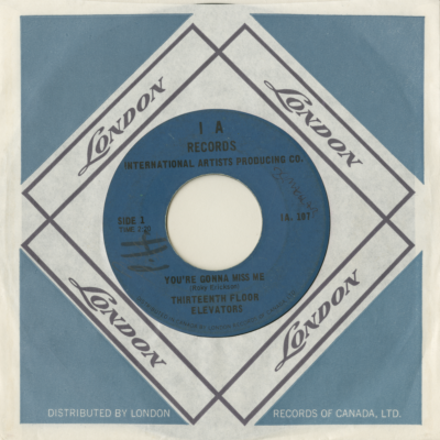 You're Gonna Miss Me / Tried To Hide (1967)