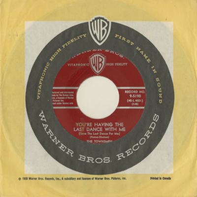 You're Having The Last Dance With Me / Gloria's Theme (1960)