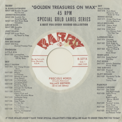 Precious Words / You're Mine (1964)