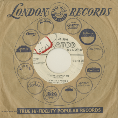 You're Movin' Me / Rack 'Em Back (1958)