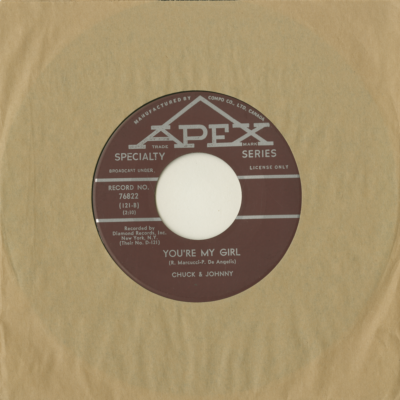 You're My Girl / I Love The Way You Are (1962)