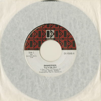 You're My Girl / I Will Serenade You (1968)