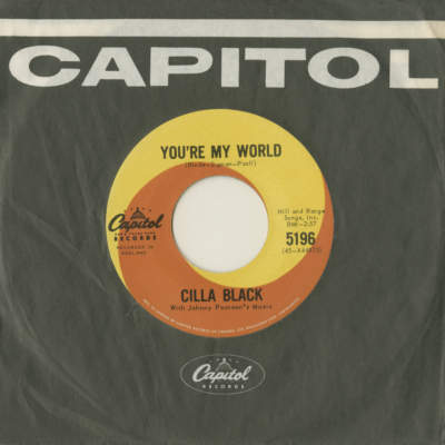 You're My World / Suffer Now I Must