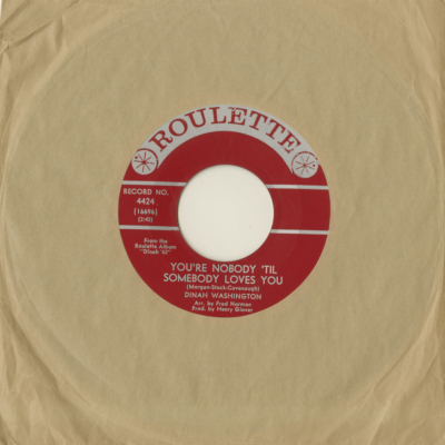 You're Nobody 'Til Somebody Loves You / Where Are You