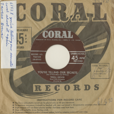 You're Telling Our Secrets / Shoot It Again