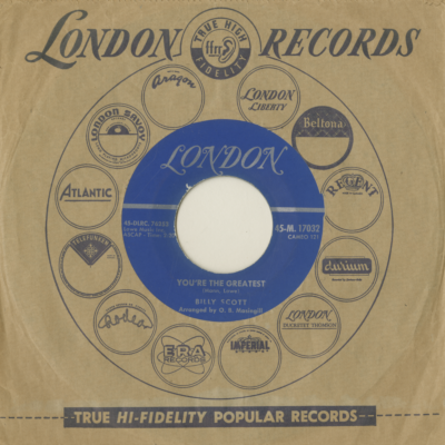 You're The Greatest / That's Why I Was Born (1957)