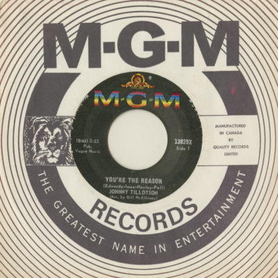 You're The Reason / Countin' My Teardrops