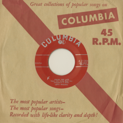 You're Too Late / Two Hearts Broken Now