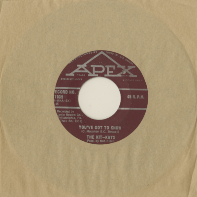 You've Got To Know / Cold Walls (1967)