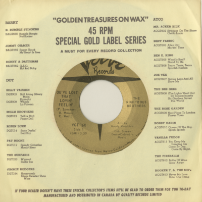 You've Lost That Lovin Feelin / Let The Good Times Roll