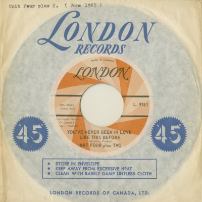 You've Never Been In Love Like This Before / Tell Somebody You Know (1965)