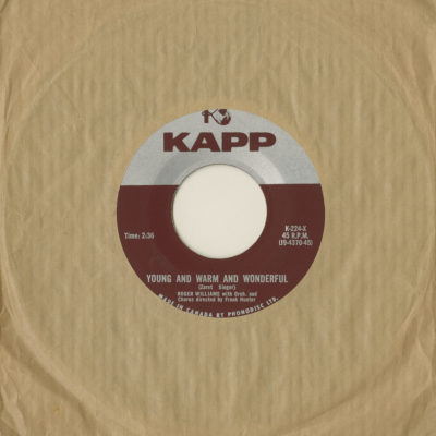 Young And Warm And Wonderful / Induscreet