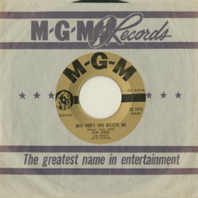 Why Don't You Believe Me / Your Cheatin Heart