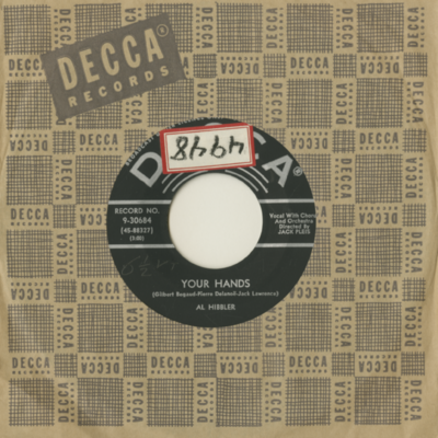 Your Hands / Softly My Love