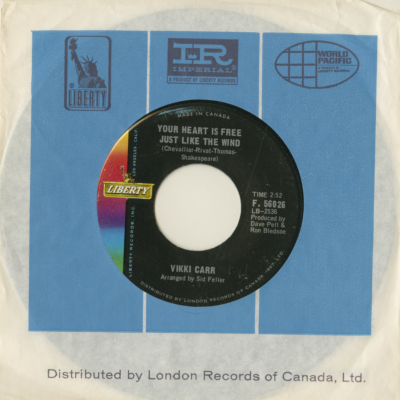 Your Heart Is Free Just Like The Wind / She'll Be There