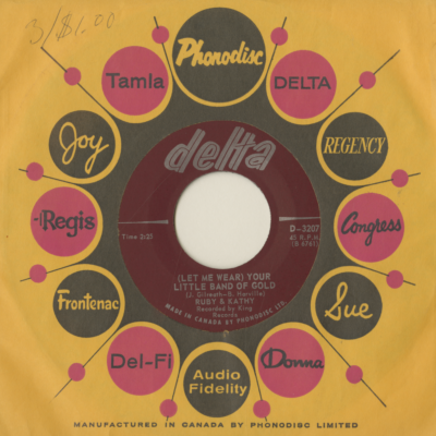 Your Little Band Of Gold / Heartaches Heartaches (1963)