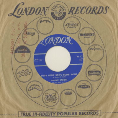 Your Little Boys Come Home / Goodnight Judy (1961)