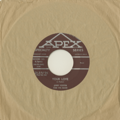 Your Love / What Would I Do (1959)