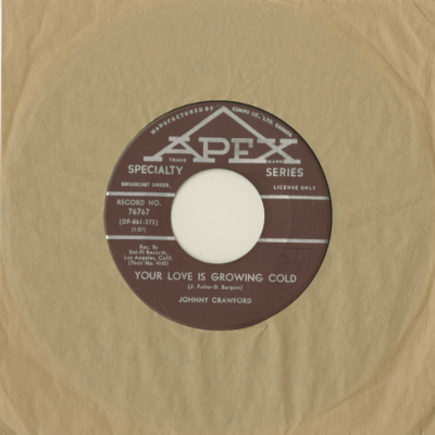 Your Love Is Growing Cold / Treasure