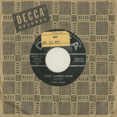 Your Maiden Name / Footsteps Of The Bride