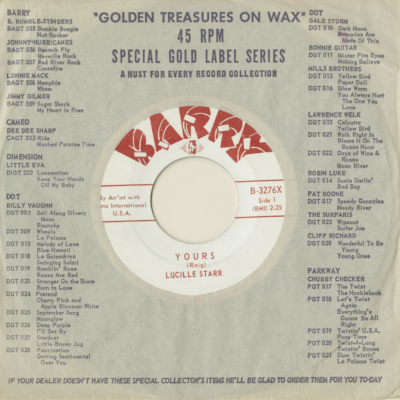 Jolie Jacqueline / Yours (1964)