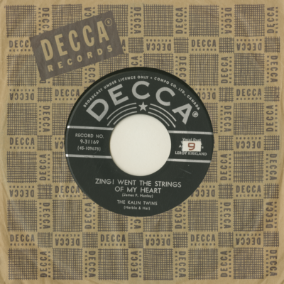 Zing Went The Strings Of My Heart / No Money Can Buy