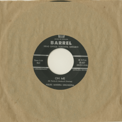 Zorita Cha Cha / Oh Me (1959)