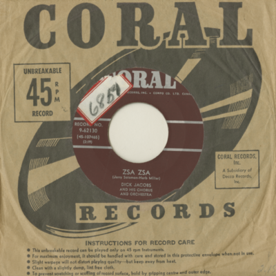 Zsa Zsa / Coo Coo Roo Coo Co