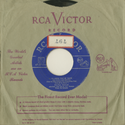 The River Of No Return / I'm Gonna File My Claim (1954)