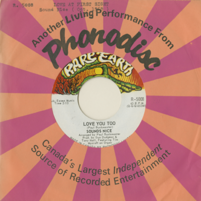 Love You Too / Love At First Sight (1969)