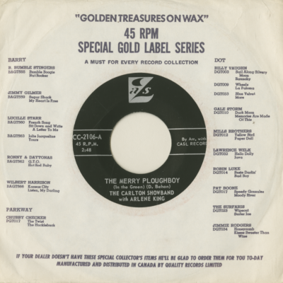 The Merry Ploughboy / Reilly's Daughter