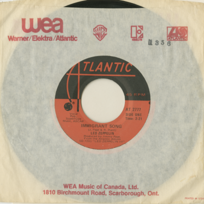 Immigrant Song / Hey Hey What Can I Do (1970)