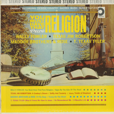 You Must Have That Pure Religion