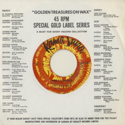 Mind Excursion / Little Susan's Dreaming (1966)