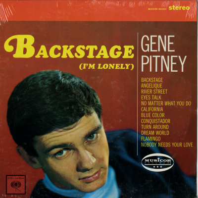 Backstage I'm Lonely