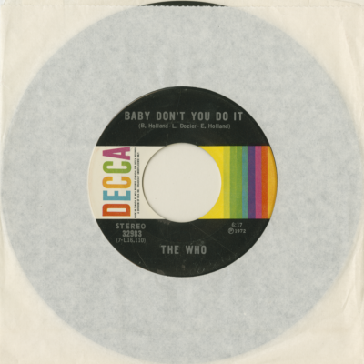 Baby Don't You Do It / Join Together