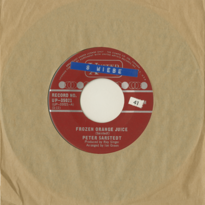 Frozen Orange Juice / Aretusa Loser (1969)