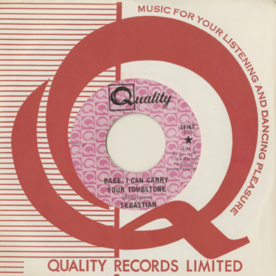 Baby Can I Carry Your Tombstone / I Won't Do It Mama