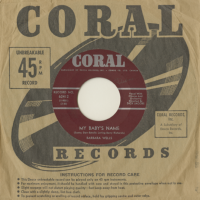 My Baby's Name / Hurry Home (1964)