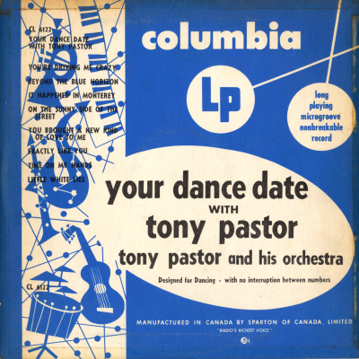 Your Dance Date With Tony Pastor