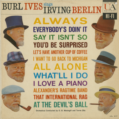 Burl Ives Sings Irving Berlin
