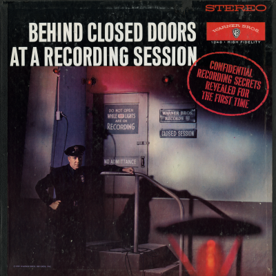 Behind Closed Doors At A Recording Session