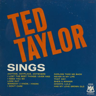 Ted Taylor Sings
