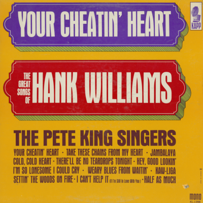 Your Cheatin' Heart The Great Songs Of Hank Williams