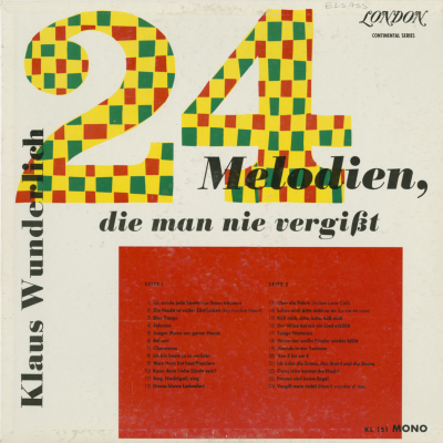 24 Melodien Die Man Nie Vergist