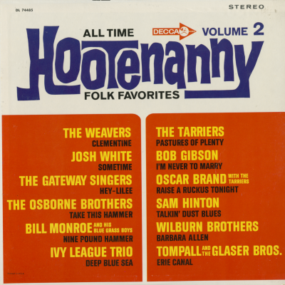 All Time Hootenanny Folk Favorites Volume 2