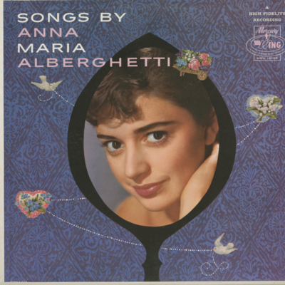 Songs By Anna Maria Alberghetti