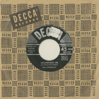 Melancholy Me / Somebody Bad Stole De Wedding Bell