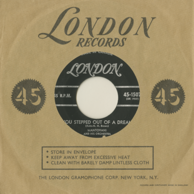 You Stepped Out Of A Dream / Lonely ballerina (1955)