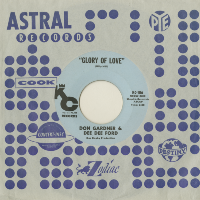 Glory Of Love / Deed I Do